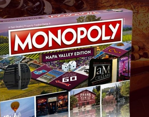 ცნობილი სამაგიდო თამაში ახალ ვერსიაში - Monopoly Napa Valle