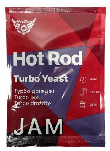 Турбо дрожжи Hot Rod Jam на 25 л (69 г) для варенья, сахара.jpg