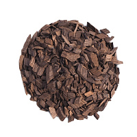 Oak chips from American oak large evOAK premium grade (FO), 1 kg, roast type: M
